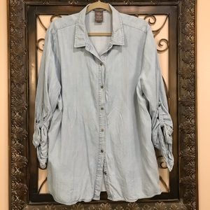 Chambray top